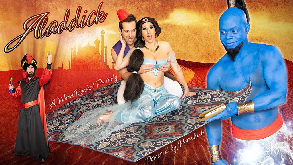 Versión porno de Aladdin Aladdick