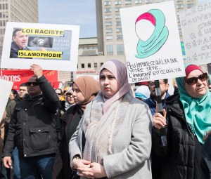 Bill 21 protest Quebec