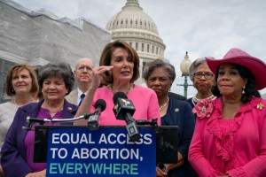 Several Democratic members of Congress introduced The Women’s Health Protection Act Thursday.