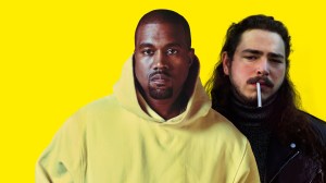 kanye west post malone