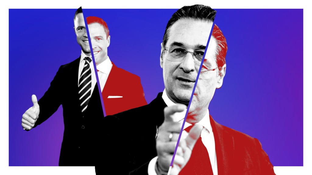 Johann Gudenus und Heinz-Christian Strache