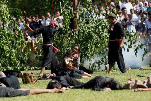 khmer rouge reenactment