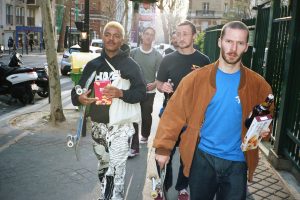 des skaters parisien