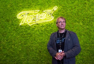 Canopy Growth founder Bruce Linton at Tweed.