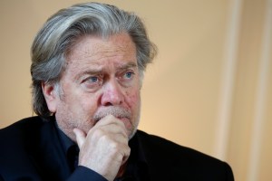 Steven Bannon used crowdfunded cash to build part of President Trump’s wall along the U.S.-Mexico border in New Mexico. But he’s going to have to leave the gate open.