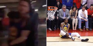 Raptors fans were also called “classless” for cheering on Kevin Durant’s horrific Achilles injury.