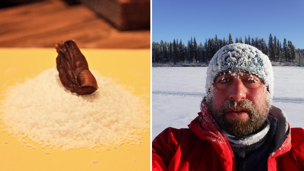 The nurse treating the Nick Griffiths in a Whitehorse hospital told him that if he did lose his toes to intense frostbite, he should give them up to the Toe Master at the Dawson City hotel.