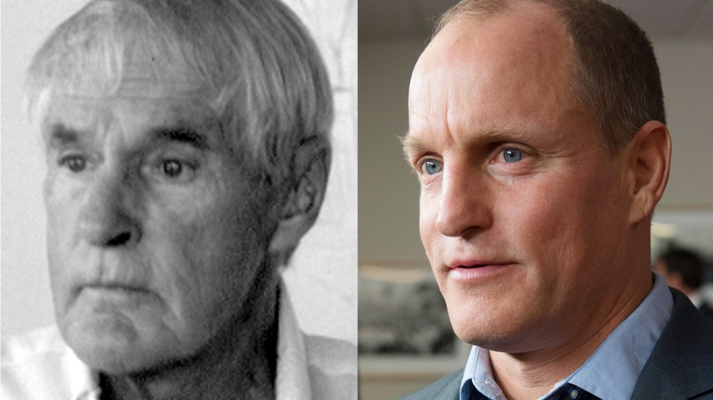 Timothy Leary and Woody Harrelson