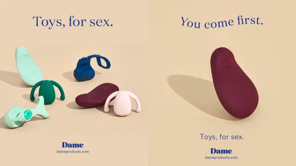 Dame sex toy ads.