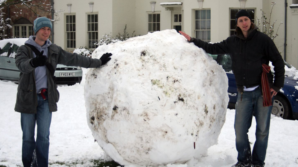 Bola de nieve calle