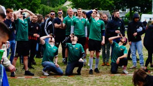 Echte Sportler bei der Flunkyball-WM in Elmshorn