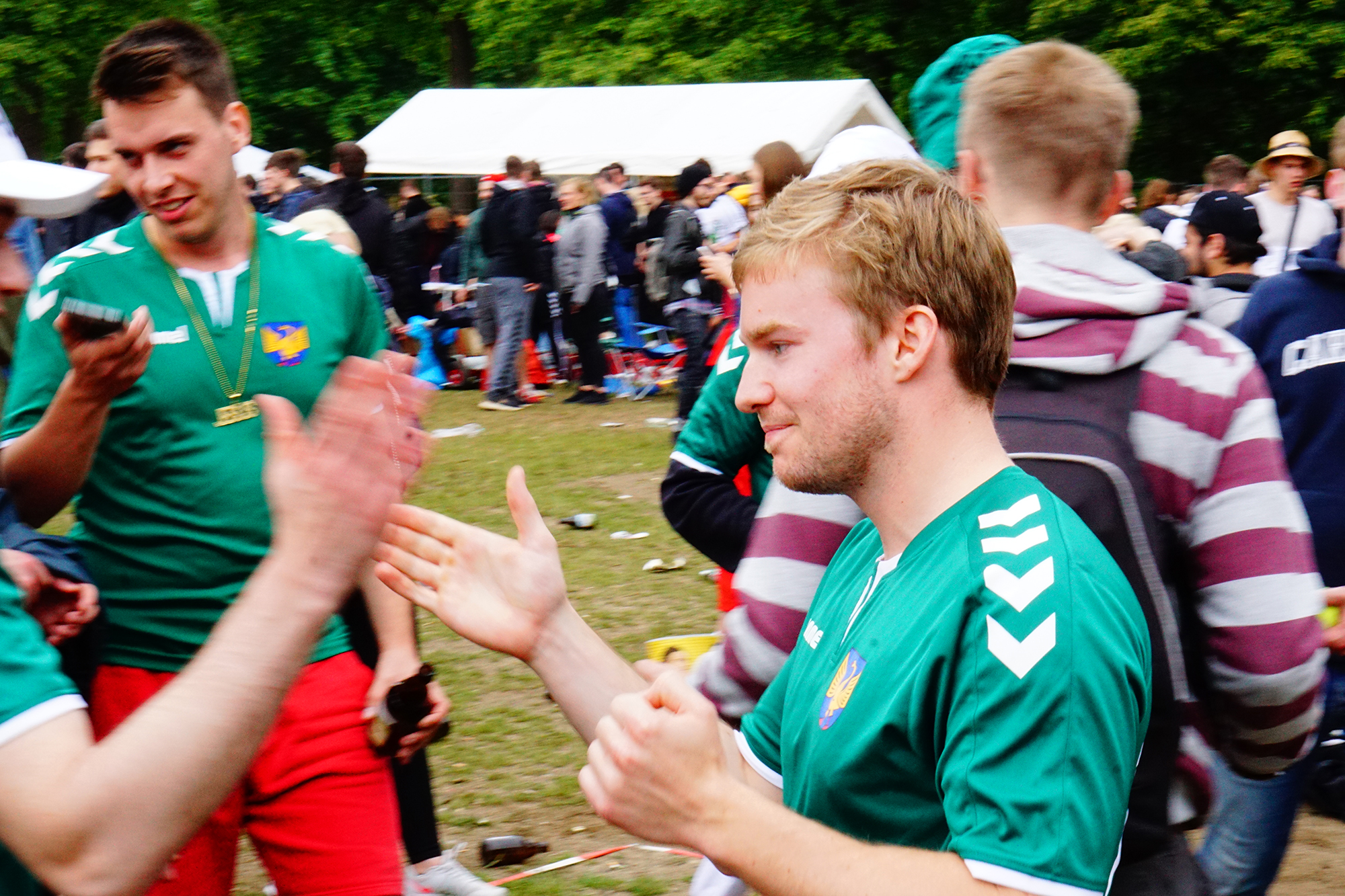 Frederik Seeler im Biertaumel