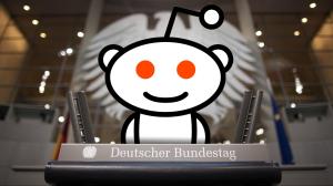 Reddit-Alien im Bundestag