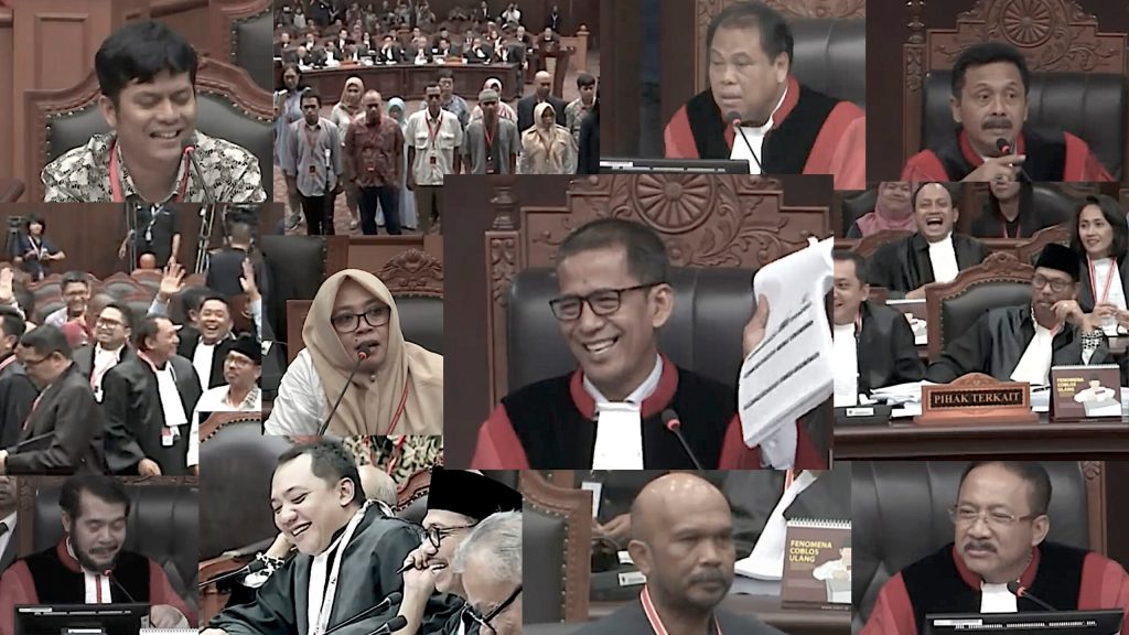 Jelinya Warganet Menangkap Momen Kocak Sidang Sengketa Pilpres 2019