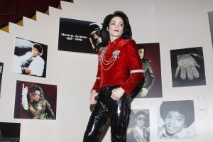 Michael Jackson wassenbeeld