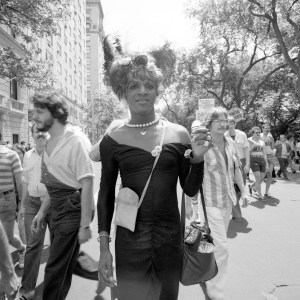 1977_06_PrideMarchNYC_blackDress