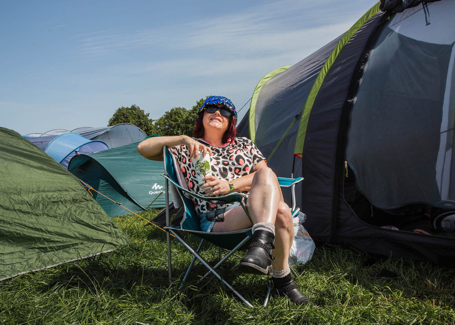 Glastonbury hangover cures vox pop festival