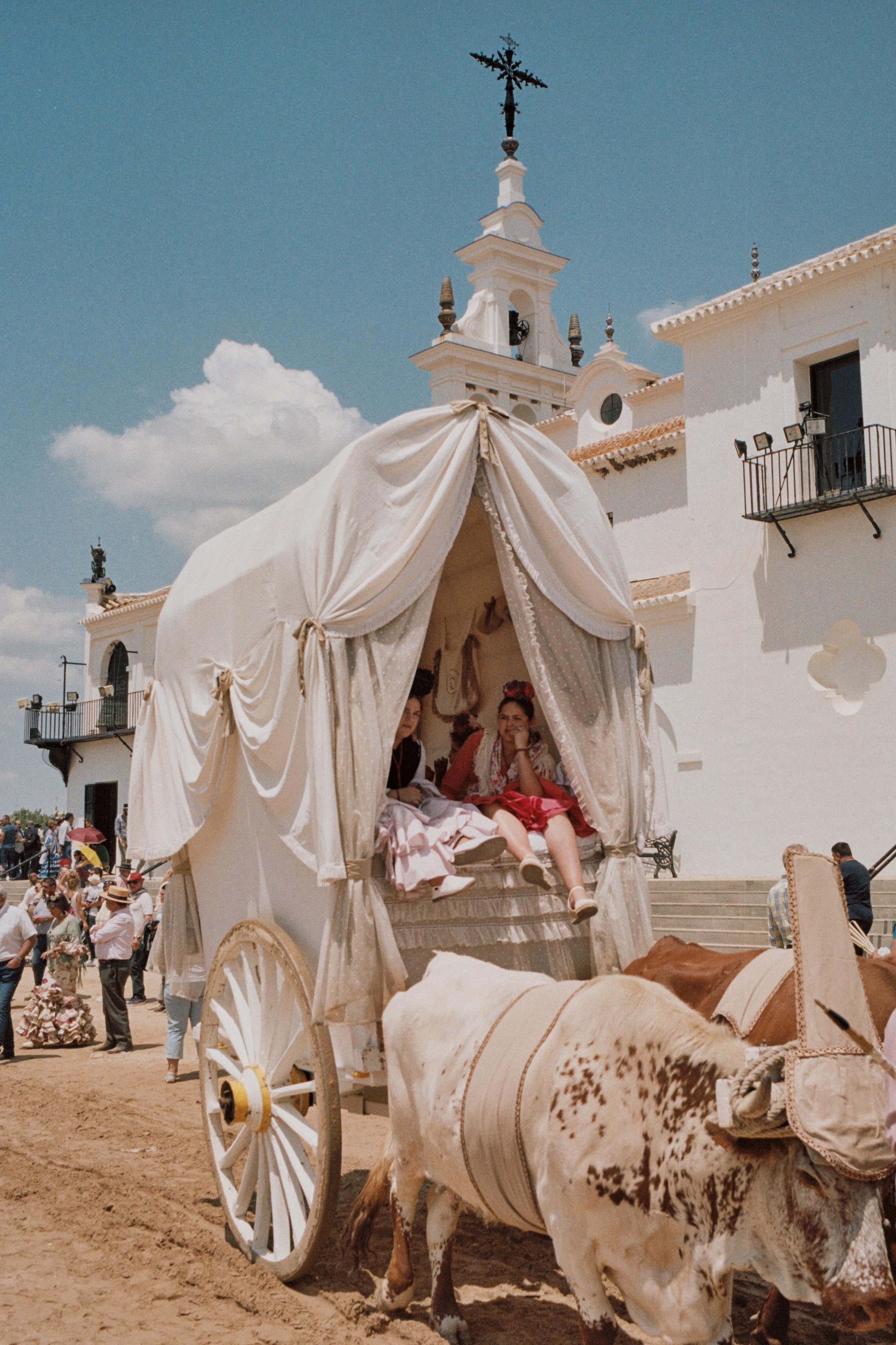 El Rocío Andalucía Huelva Almonte España