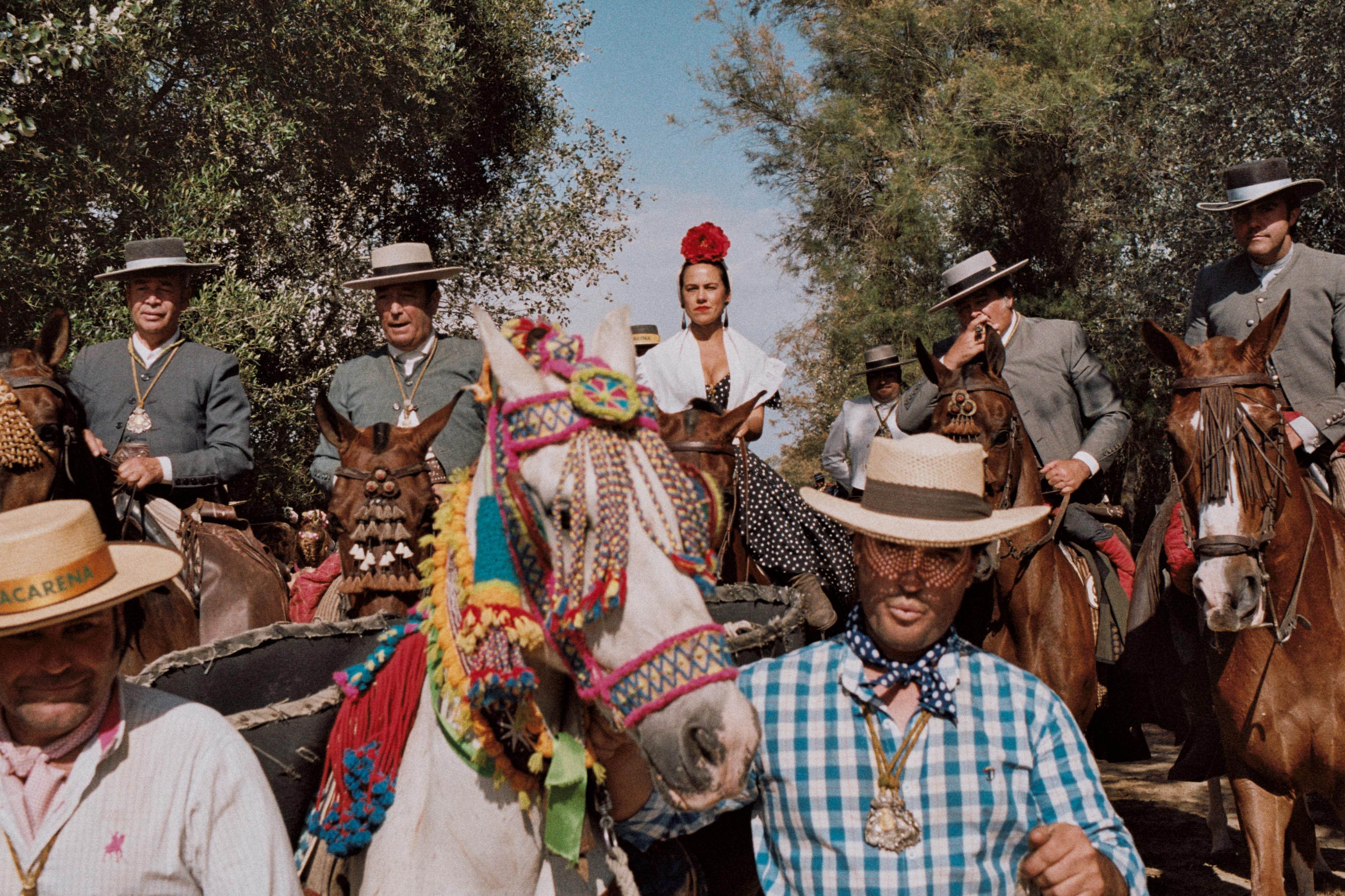 El Rocío Andalucía Huelva Almonte España