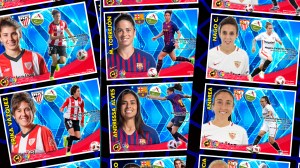 nosotros también jugamos futbol femenino cromos