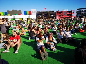 Público no Festival NOS Alive