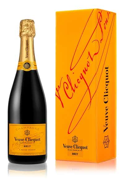 Bottle of Veuve Clicquot