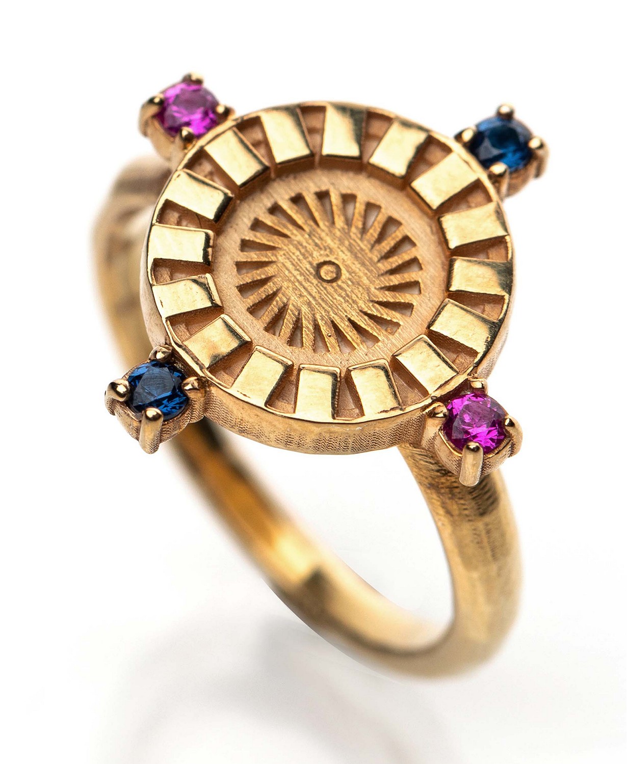 Sun signet ring