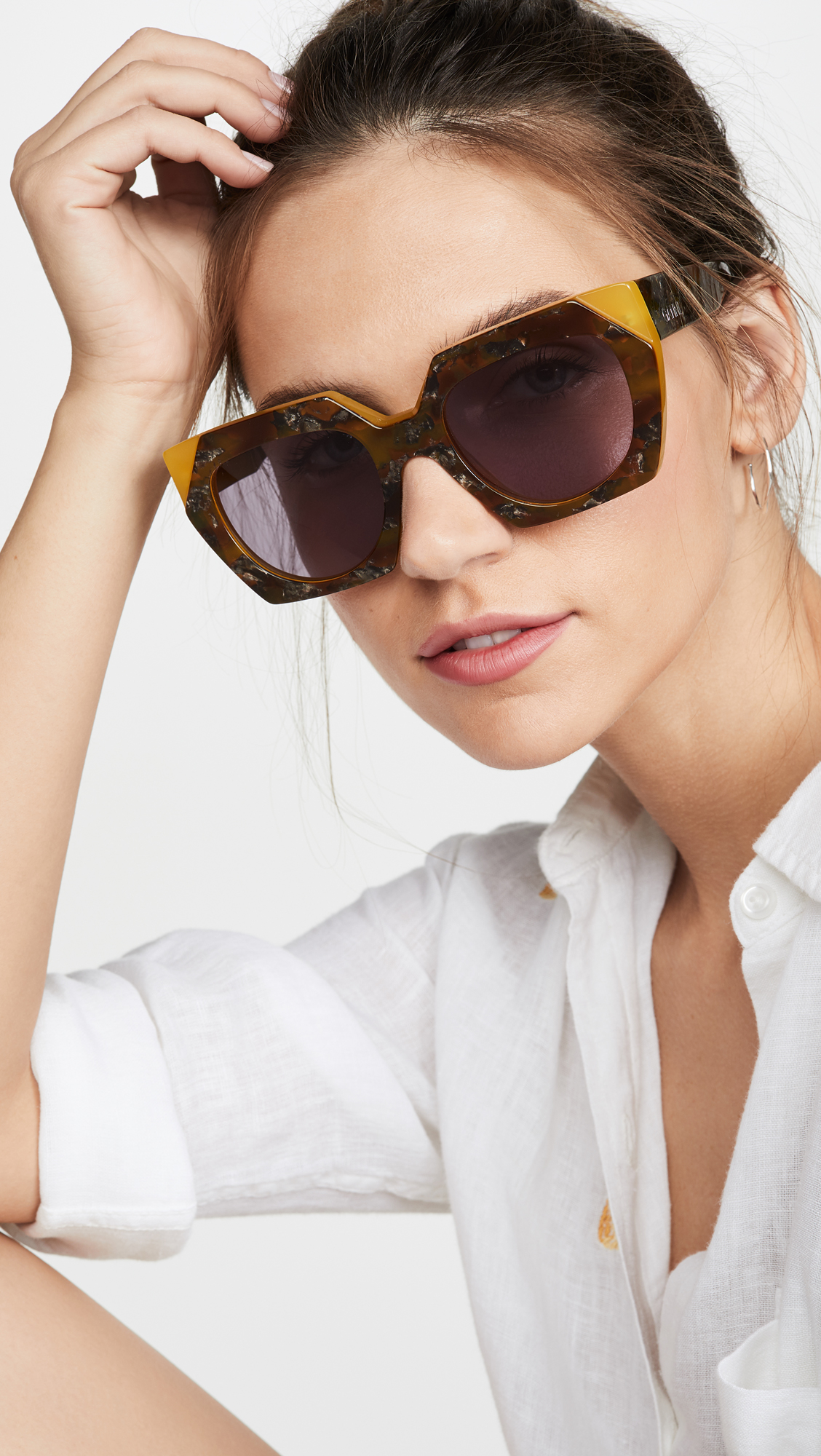 GANNI Double Layered Sunglasses