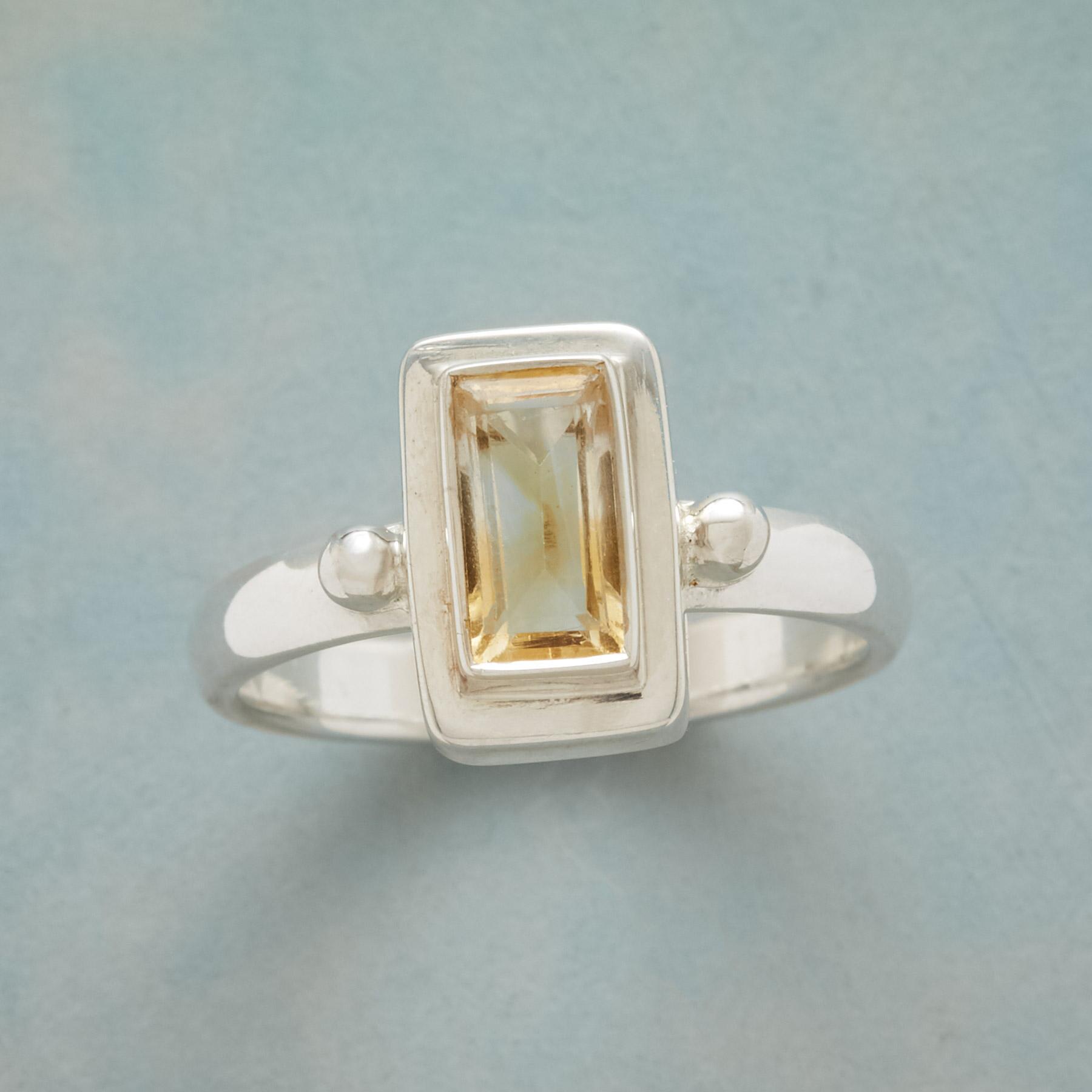 Citrine ring