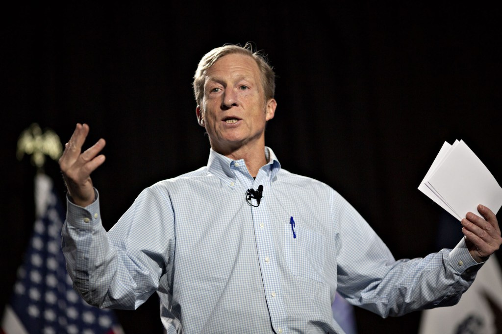 Why Billionaire Tom Steyer Needs Your Money (and Attention)