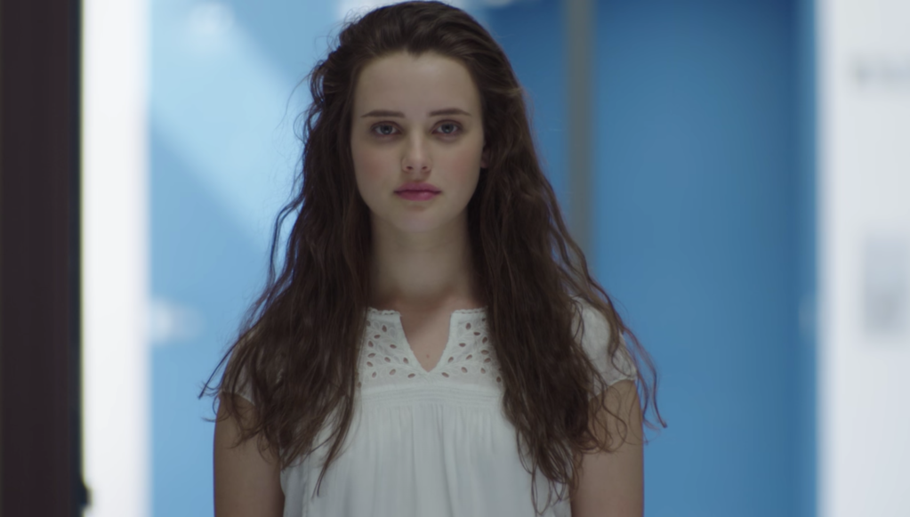 a screenshot of katherine langford as hannah in netflix's 13 reasons why