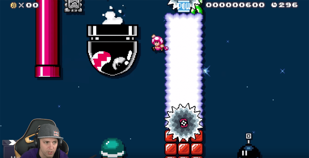 A level by a very popular Mario Maker 2 streamer has been deleted by Nintendo.