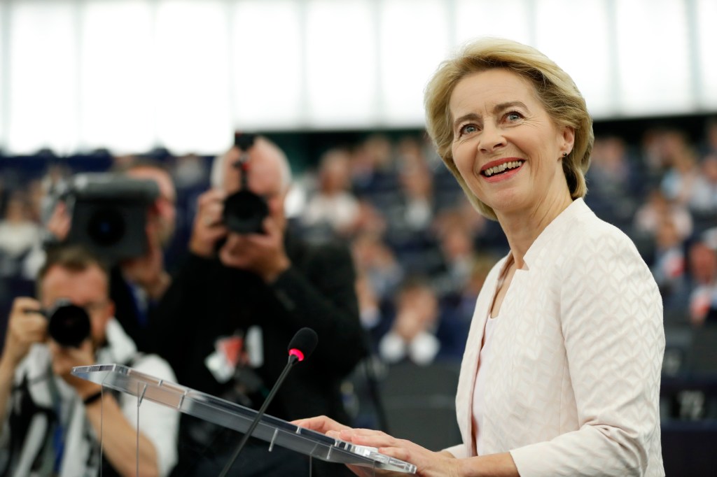 ursula von der leyen eu parliamment