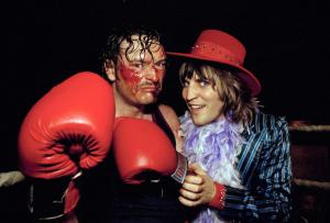 Howard Moon​ (Julian Barratt​) and Vince Noir​ (Noel Fielding​) in ​The Mighty Boosh. ​