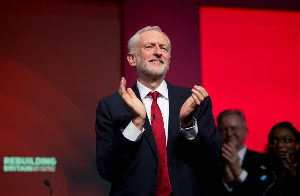 jeremy corbyn clapping