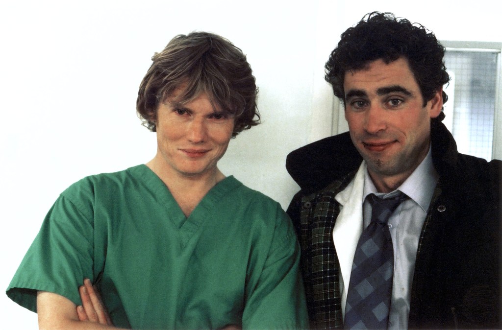 ​Mac (Julian Rhind-Tutt) and Guy (Stephen Mangan​) from ​Green Wing​