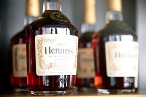 hennessy bottles