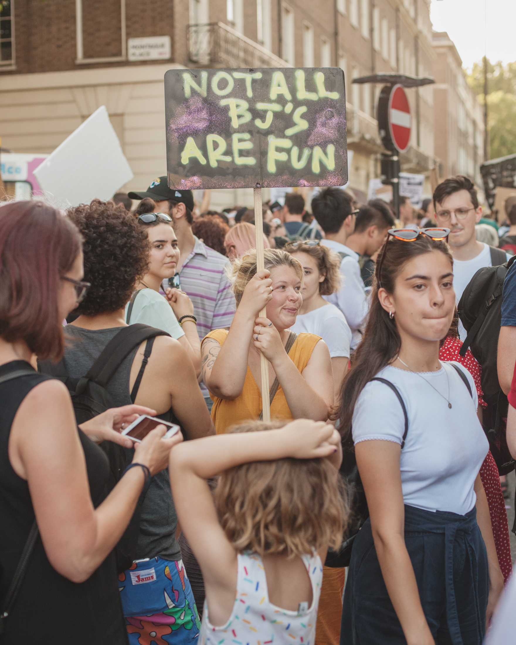 fuck boris protest