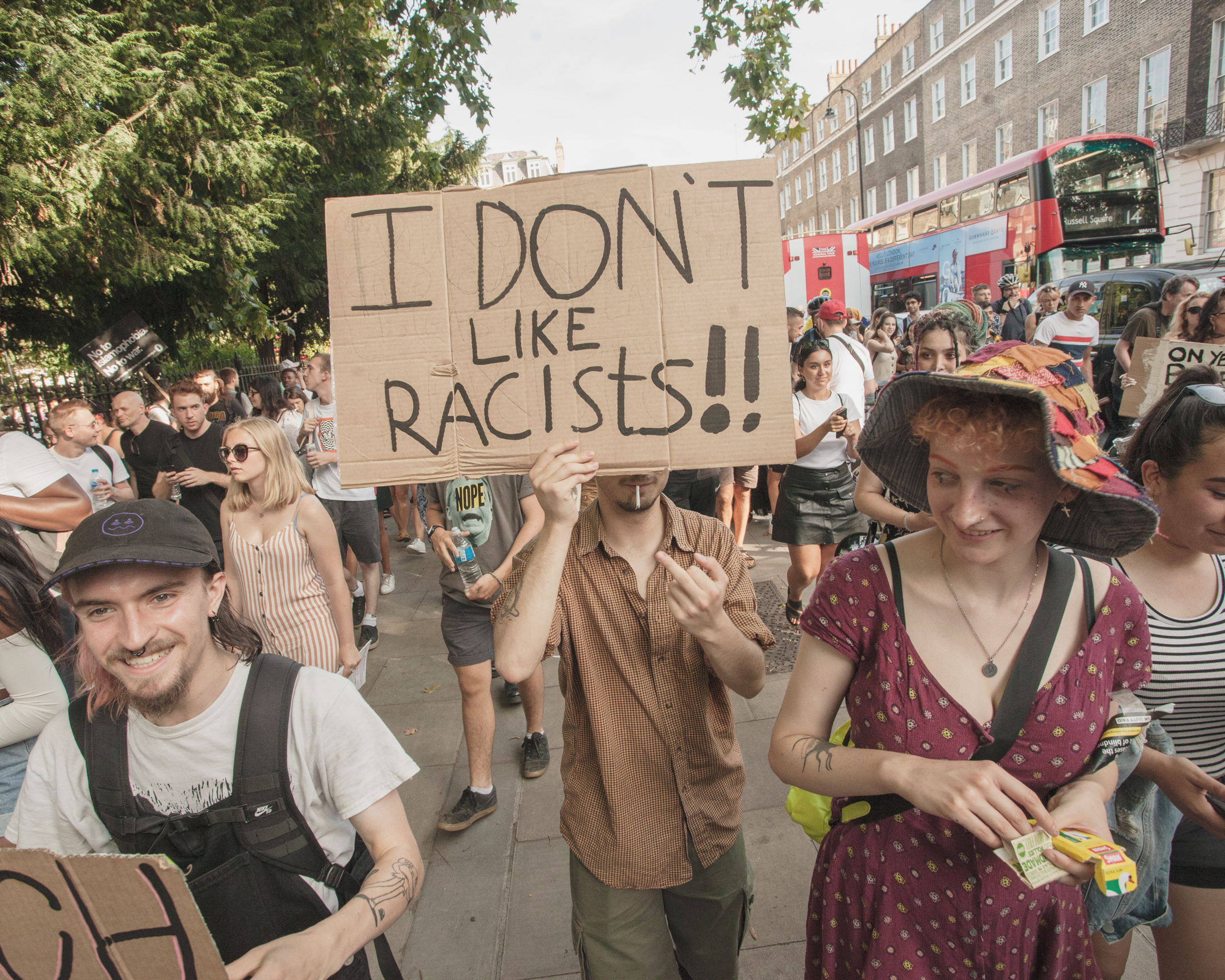 fuck boris protest