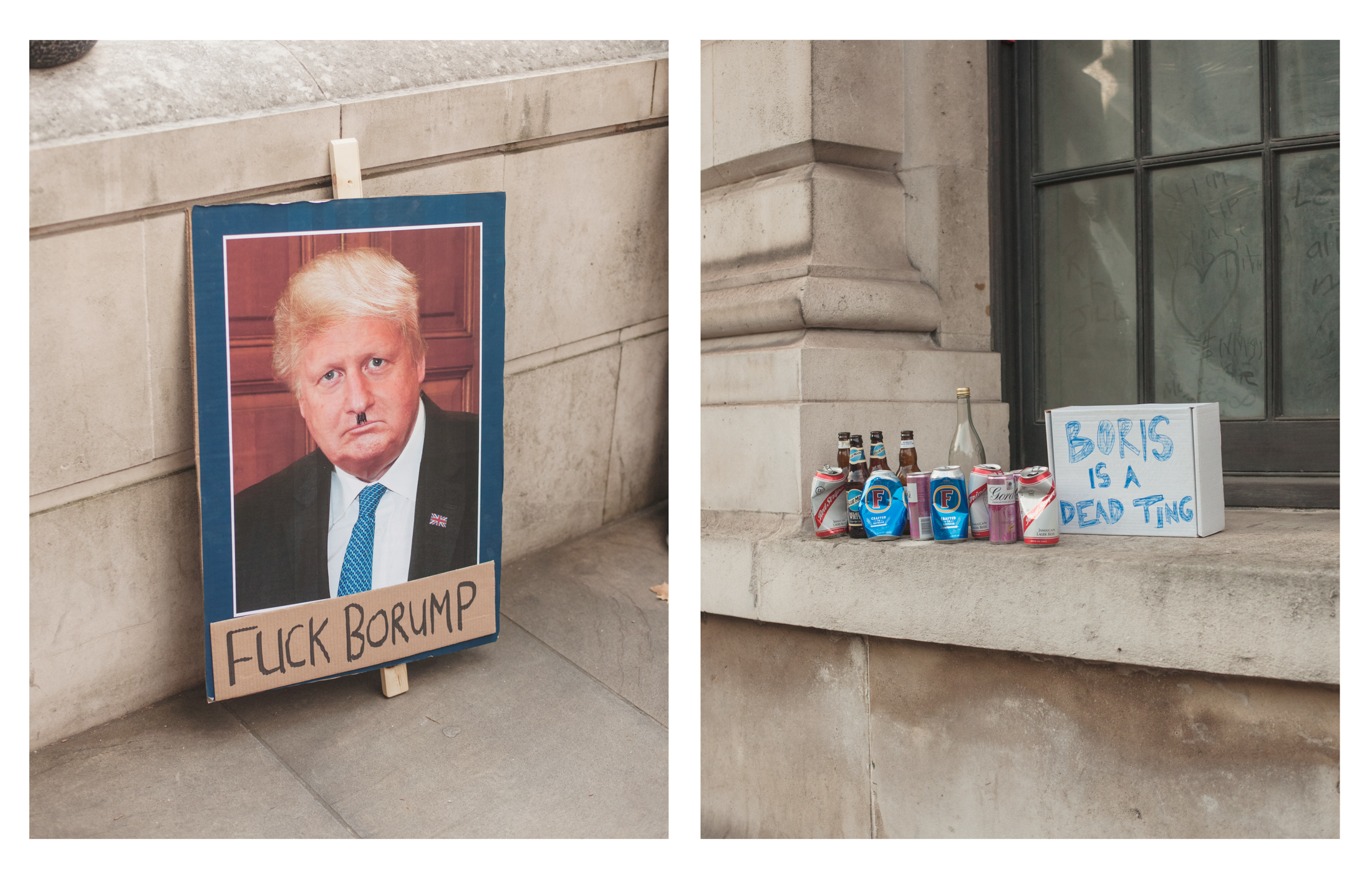 fuck boris protest