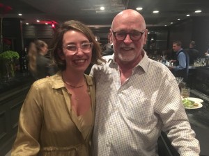 Cyo Ray Nystrom CEO of Quim THC and CBD infused vaginal wellness products and her father