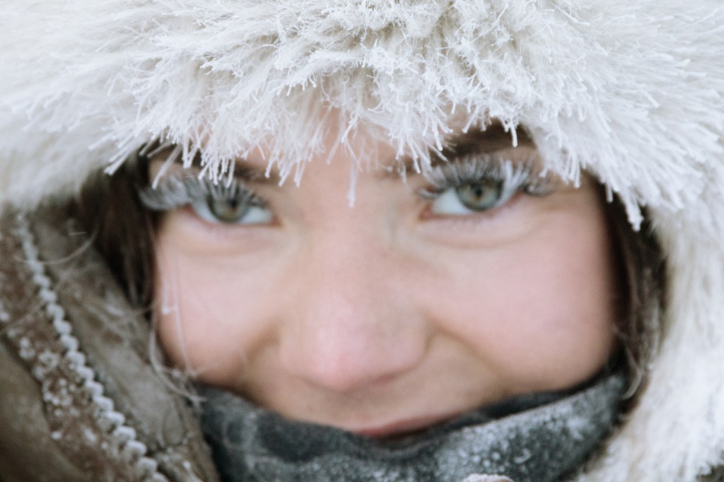 Sami girl in Sapmi