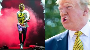 Donald Trump has turned a rapper imprisoned in Sweden into a campaign tool