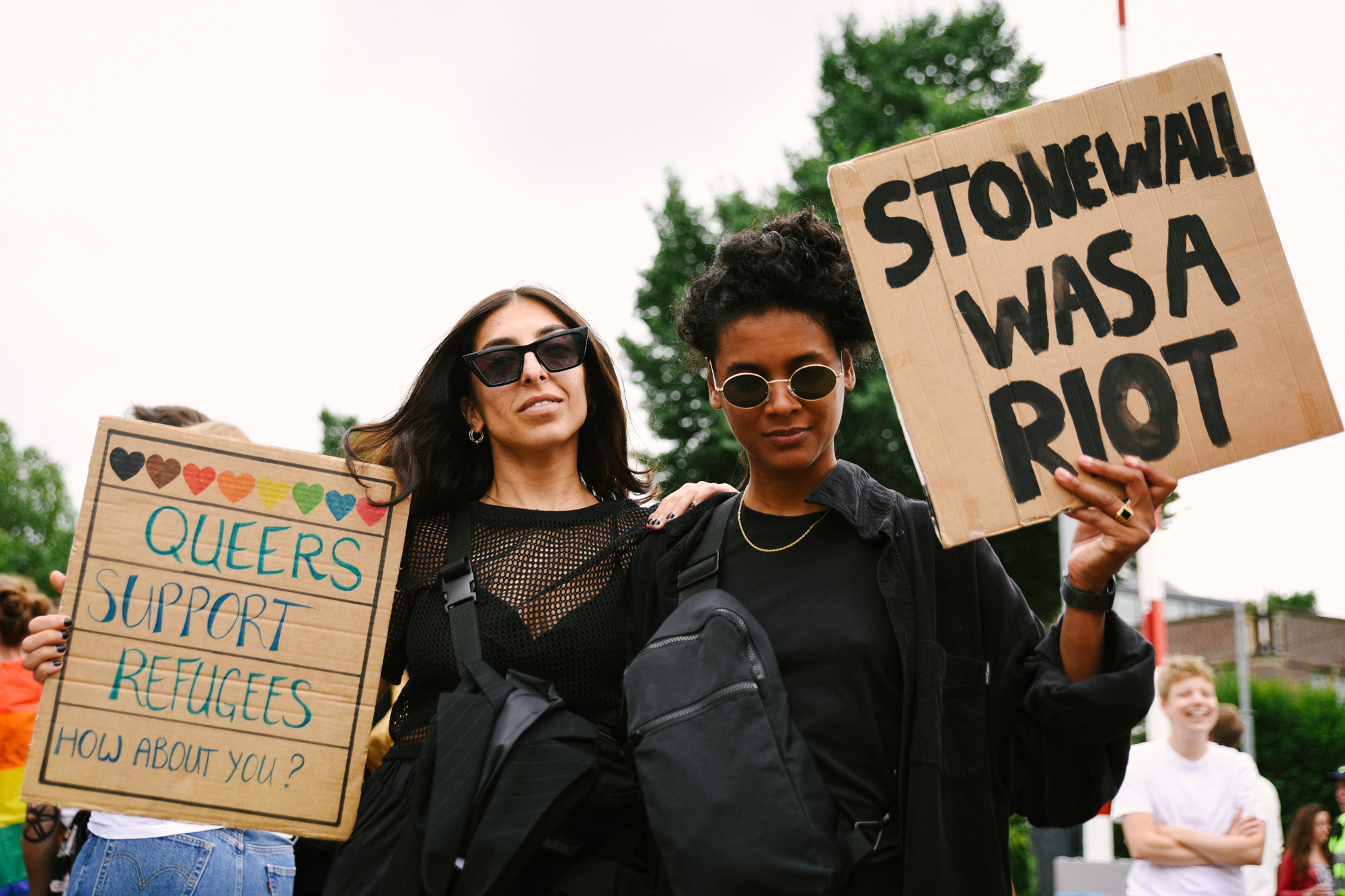 protest tijdens pride 2019