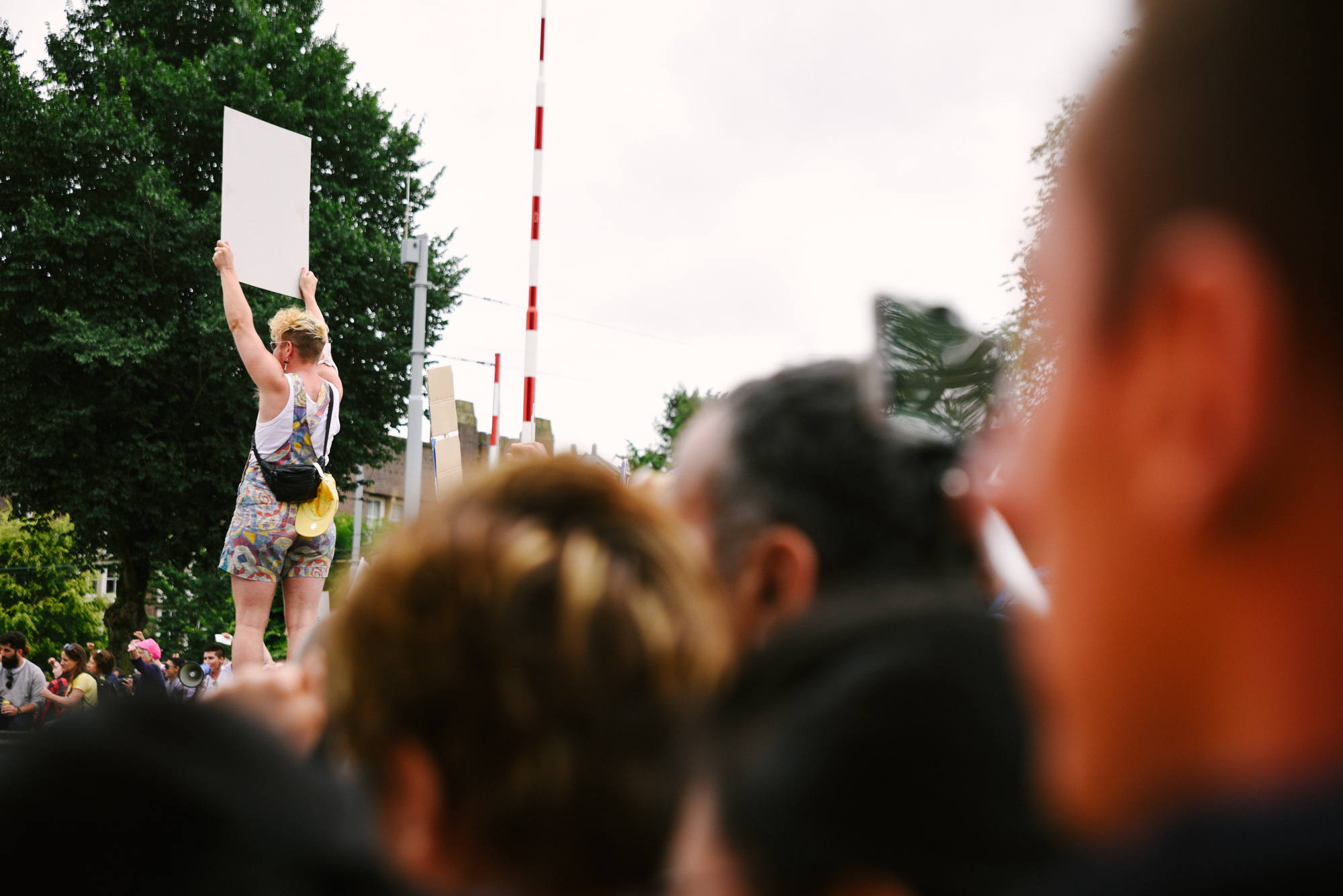 protest tijdens pride 2019