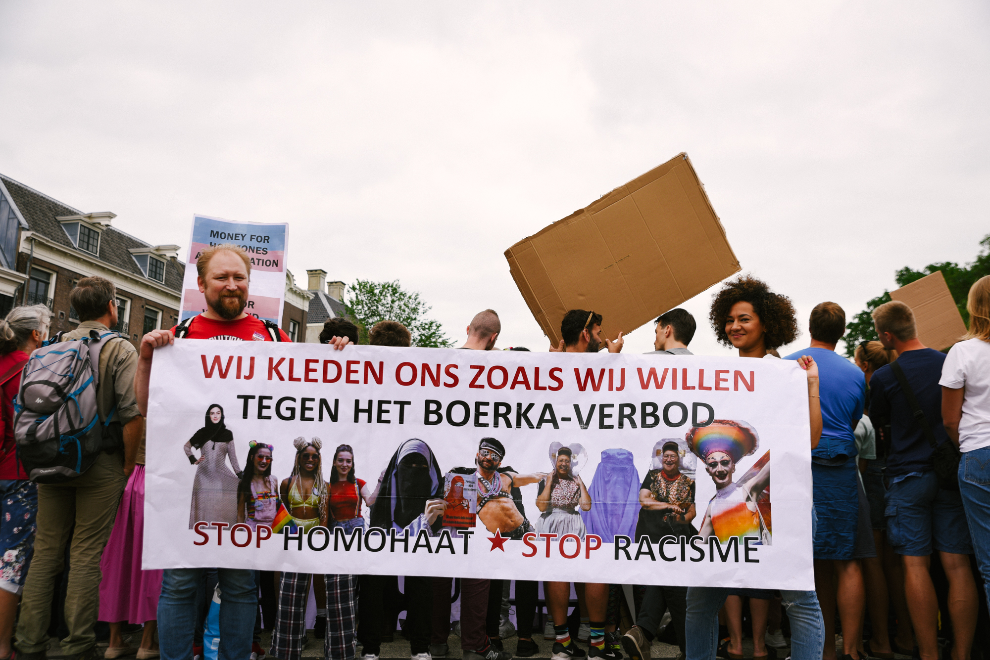 protest tijdens pride 2019