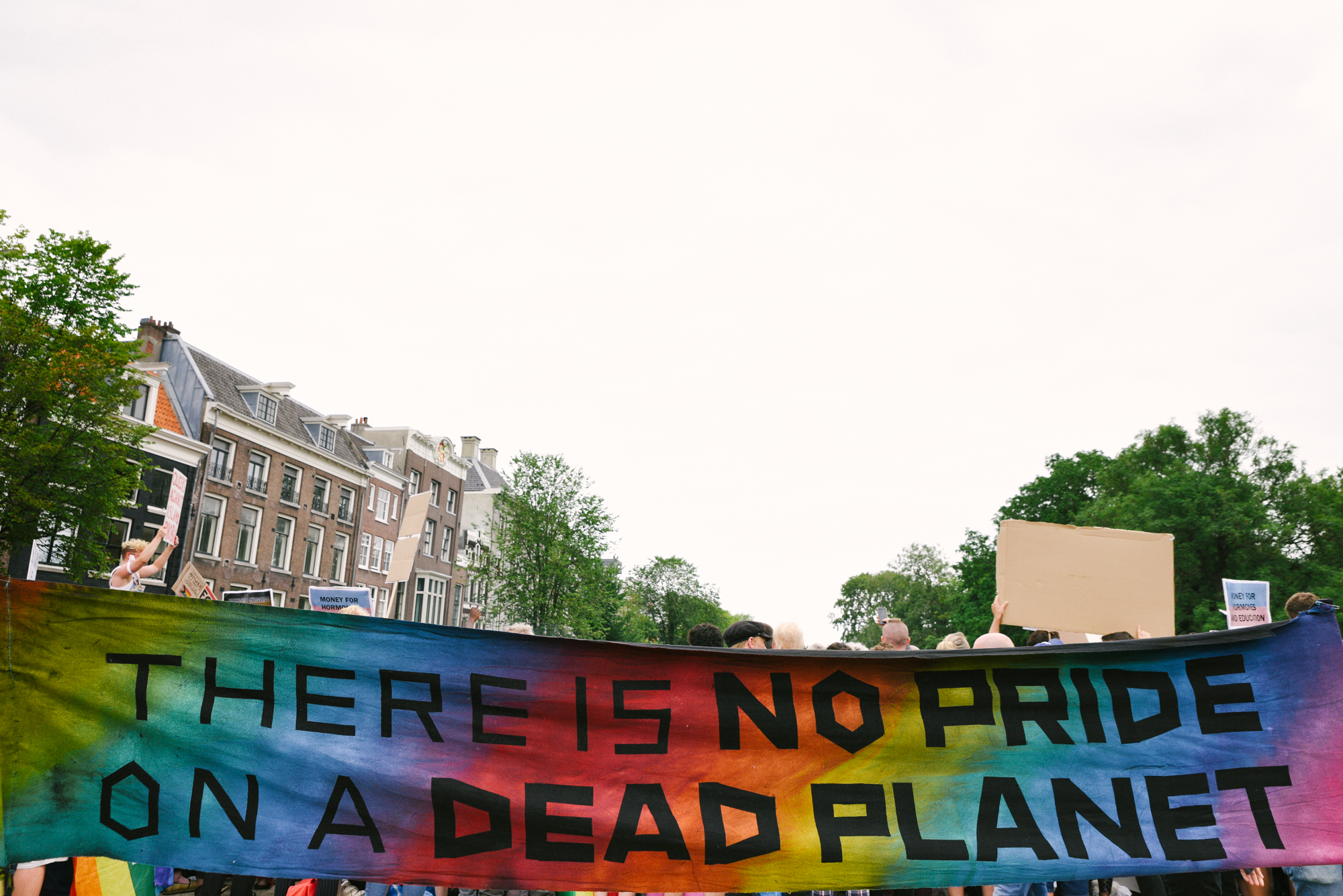 protest tijdens pride 2019