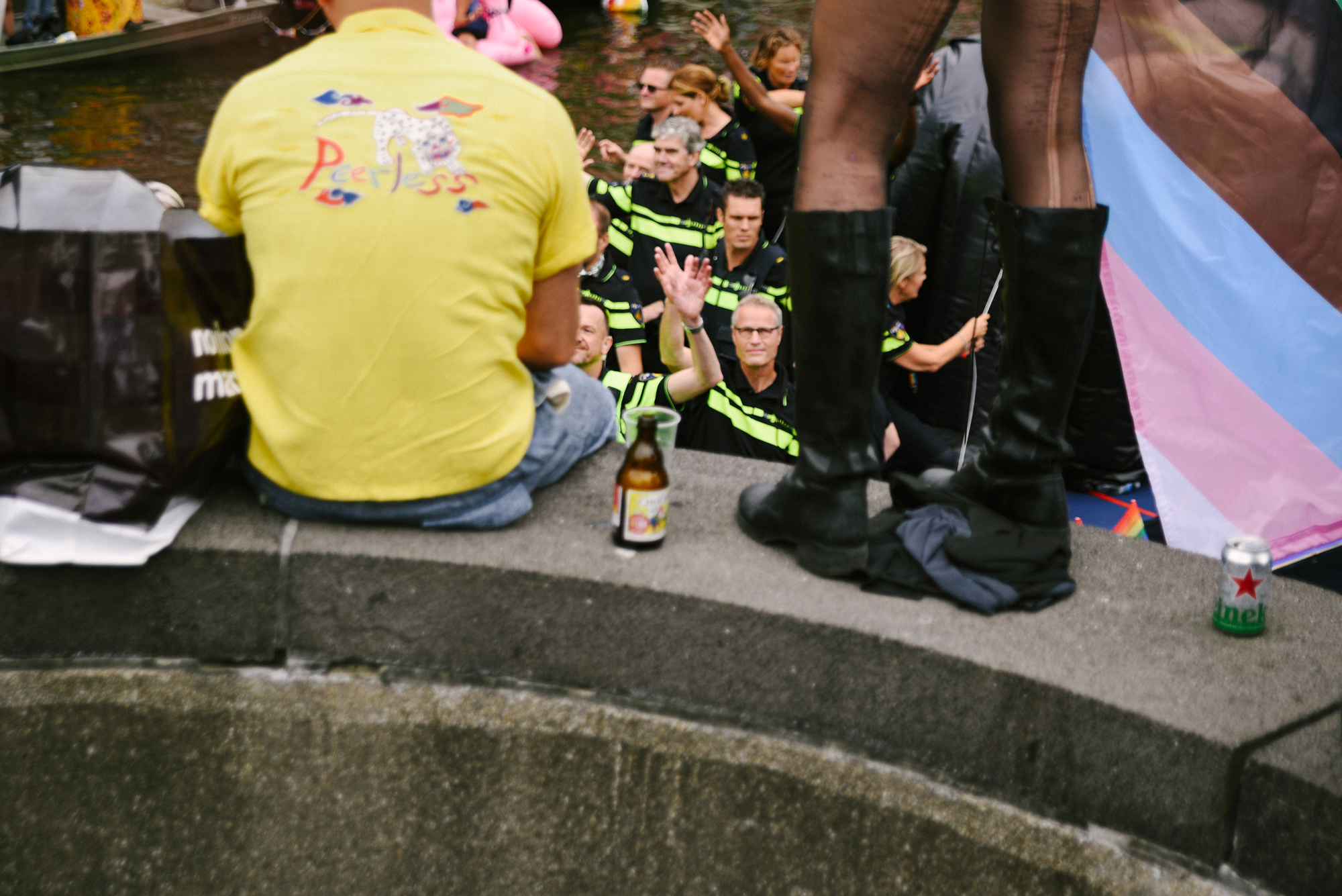 protest tijdens pride 2019