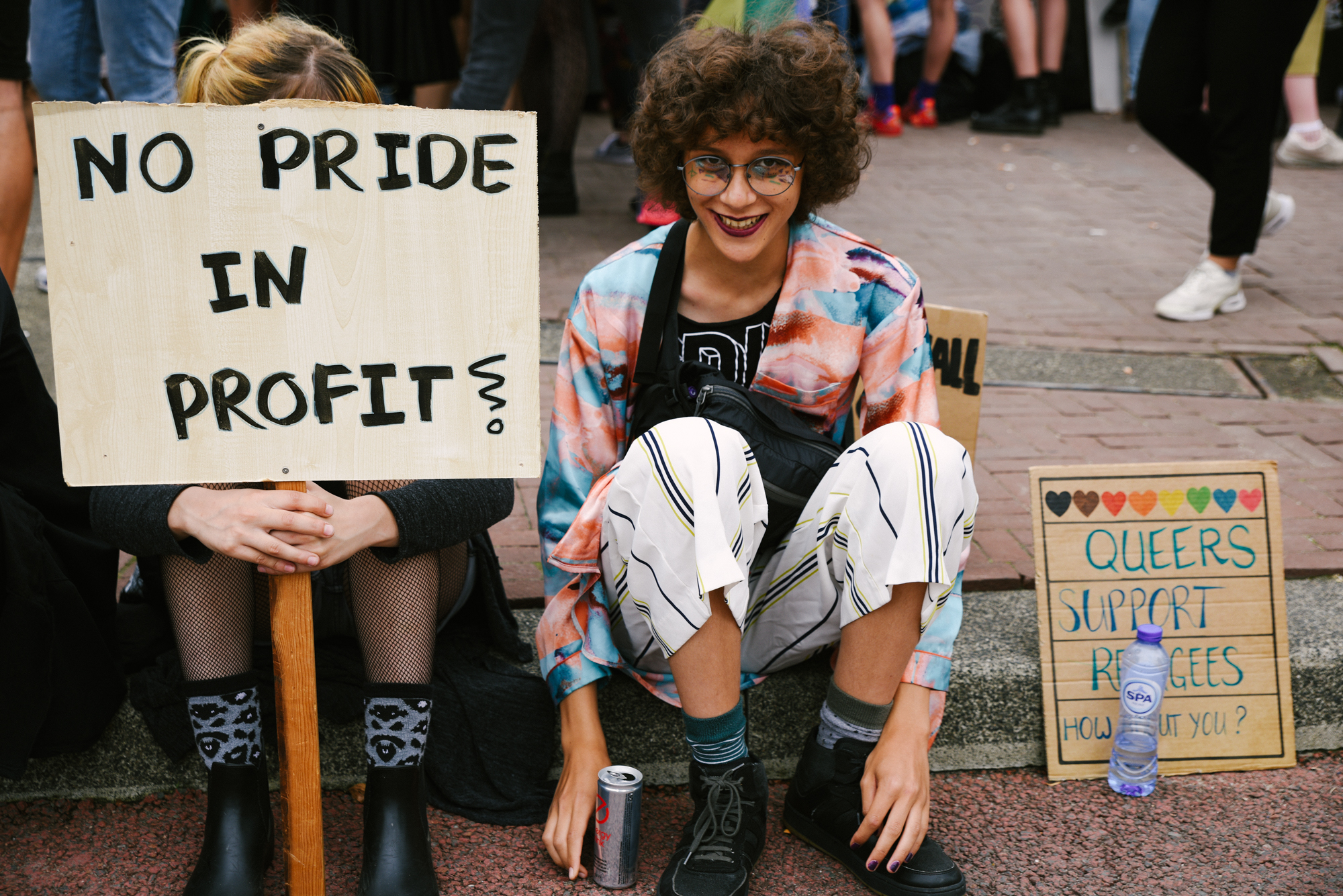 protest tijdens pride 2019