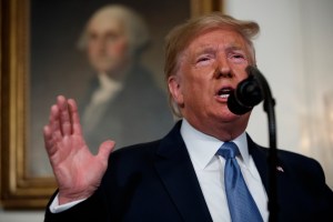 President Donald Trump speaks about the mass shootings in El Paso, Texas and Dayton, Ohio,